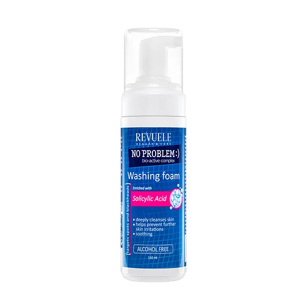 REVUELE Limpiador Ácido Salicílico | 150ML Espuma limpiadora