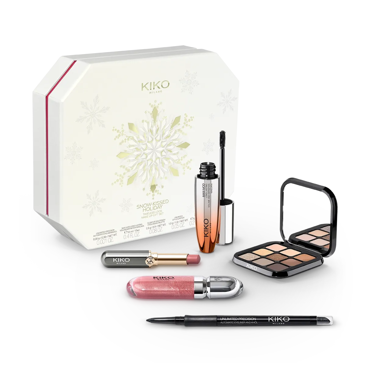 Snow-Kissed Holiday Timeless Look Makeup Gift Set