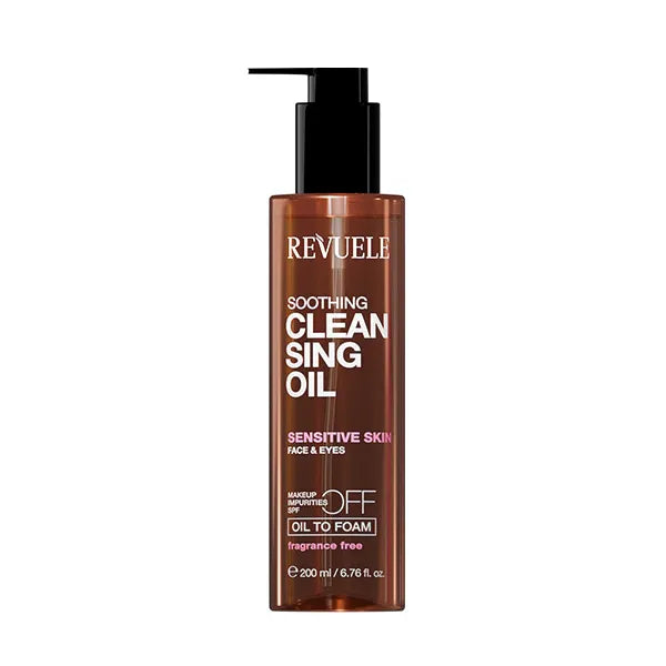 REVUELE Soothing Cleansing Oil | 1UD Aceite limpiador facial calmante