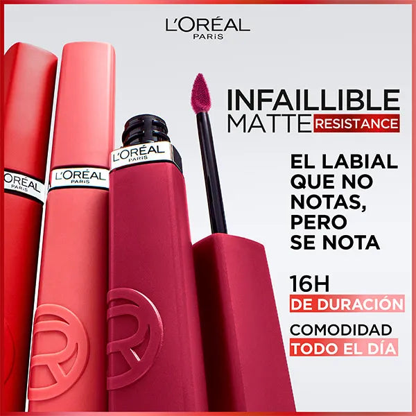 Infalible Matte Resistance Labial líquido L'OREAL PARIS