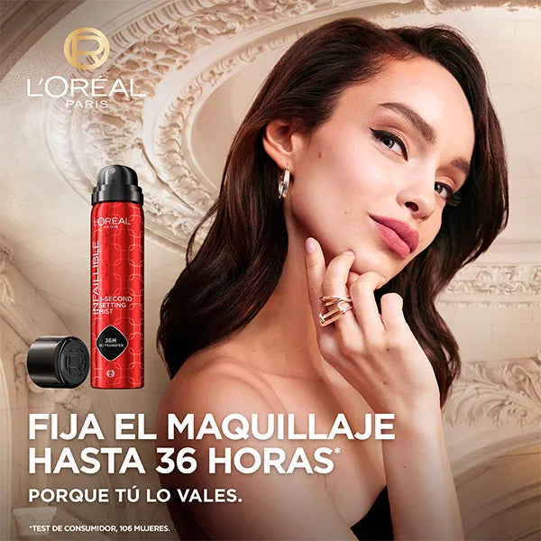 L'OREAL PARIS Infalible Setting Mist | Spray fijador de maquillaje