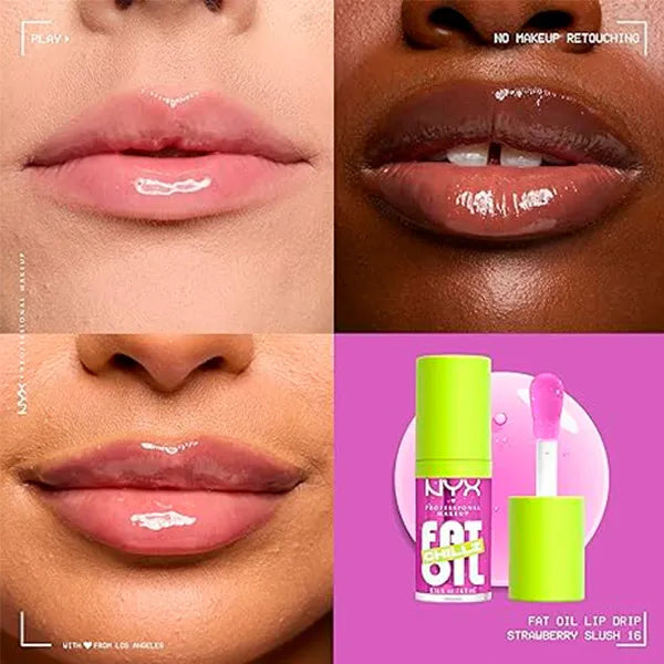 NYX PROFESSIONAL MAKE UP Fat Oil Chillz Aceite labial efecto frio
