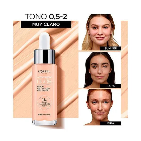 L'OREAL PARIS Accord Parfait Nude Serum Sérum con color