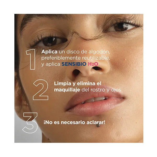 BIODERMA Sensibio H2o Solución Micelar Agua micelar para pieles sensibles 100ML