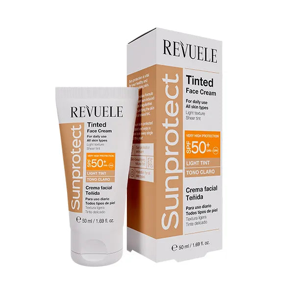 REVUELE Sunprotect Protector solar spf 50 con color