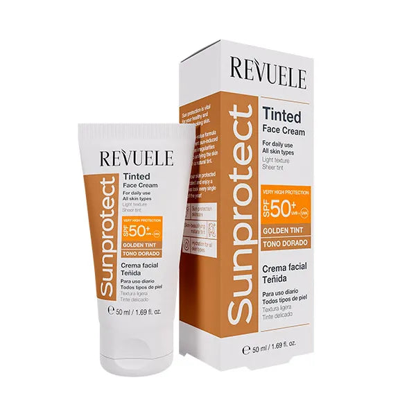 REVUELE Sunprotect Protector solar spf 50 con color